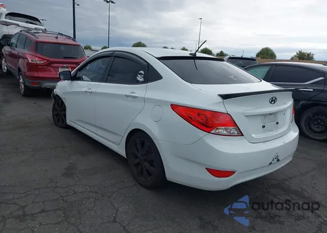 2012 Hyundai Accent Gls z USA, uszkodzony, nr VIN KMHCU4AE6CU121725